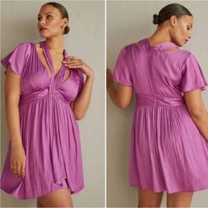 Purple Anthropologie Dress